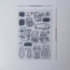 Christmas Series Stamps - Great Party Supplies and Gift Idea
