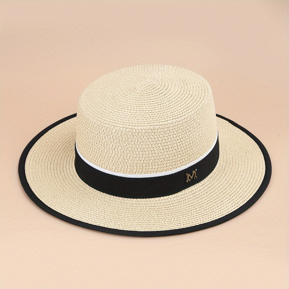 Classic Sunshade Straw Hat Outdoor Beach Seaside Hat Men Women