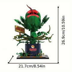 Carnivorous Plant Building Blocks Set with Open Up Mouth