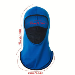 Outdoor Multifunctional Protective Headgear Full Face Mask Windproof Sunshade