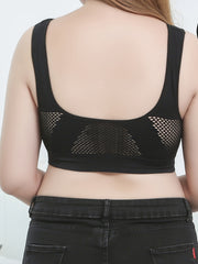3 Pack Plus Size Sports Bra Set Women's Plus Bounce Control Wireless Bralette