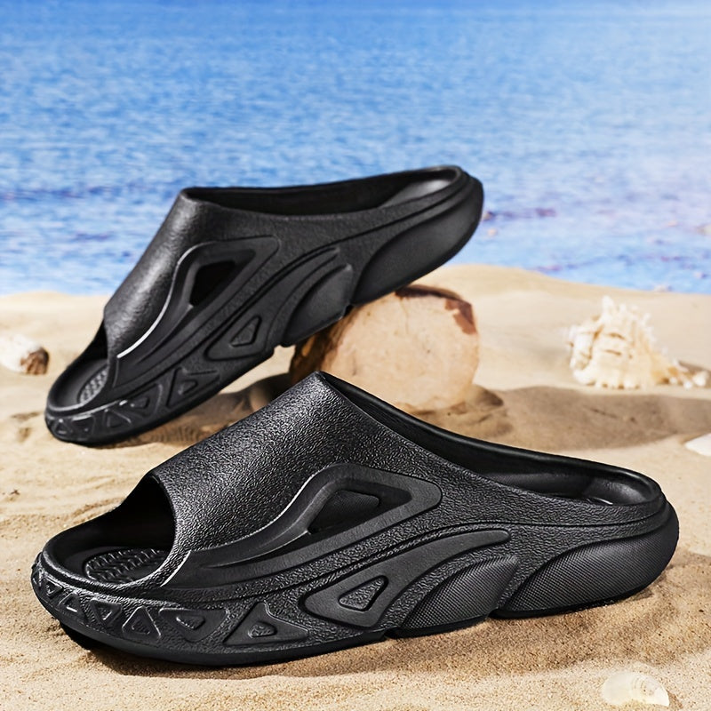 Men's Open Toe Slippers Lightweight Breathable Slippers For All Seasons