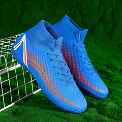 Boy's TF Football Boots Outdoor Anti Skid Soccer Cleats