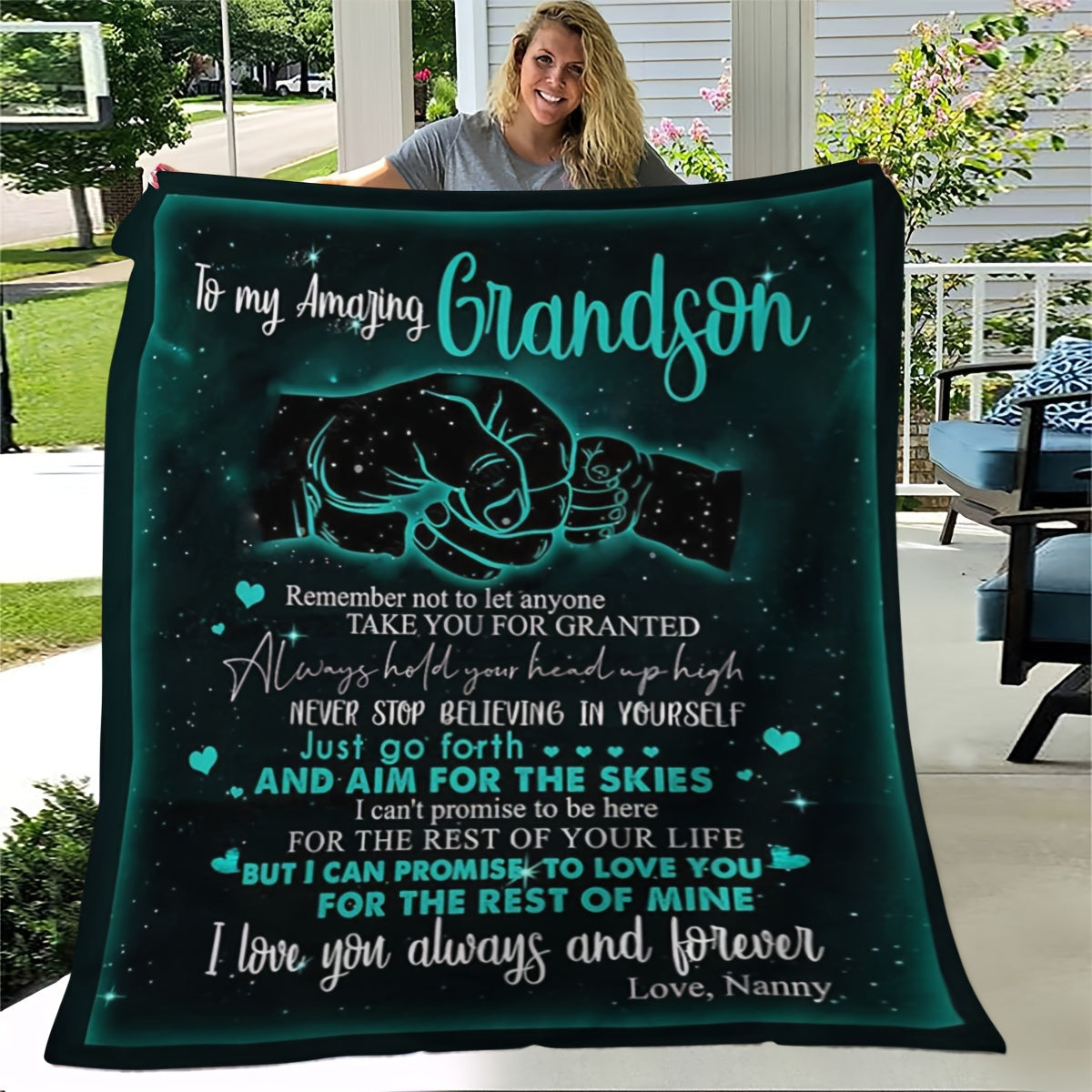 Creative Printed Blanket for Home & Outdoor Use
