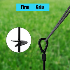 4pcs Outdoor Camping Tent Canopy Stakes Ground Nails