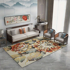 Modern Geometric Area Rug Grey Floor Carpet Living Room Bedroom Dining Room