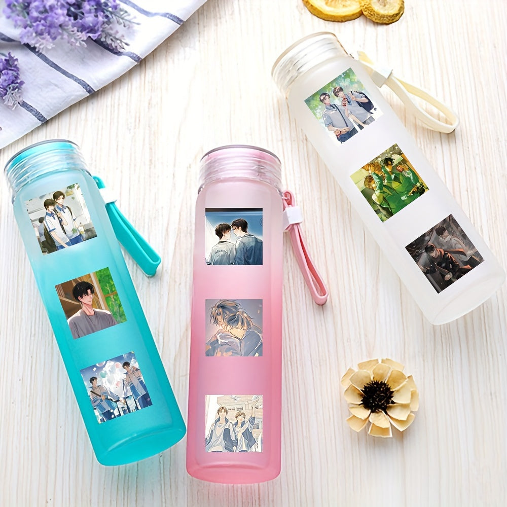 60pcs Anime Stickers Cartoon Stickers Luggage Car Phone Waterproof Stickers