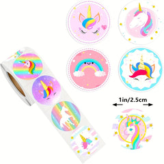 500pcs Roll 2 Cartoon Reward Stickers Labels for Office Stationery