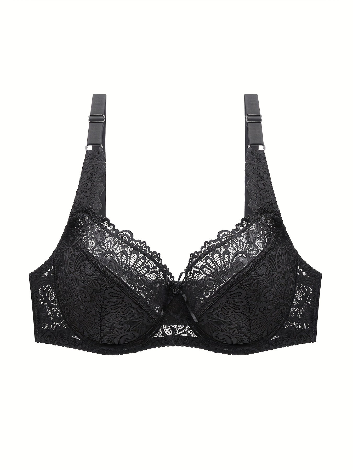 Floral Lace Full Coverage Underwire Bra