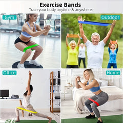 Resistance Band Yoga Band Fitness Training Tension Band Set