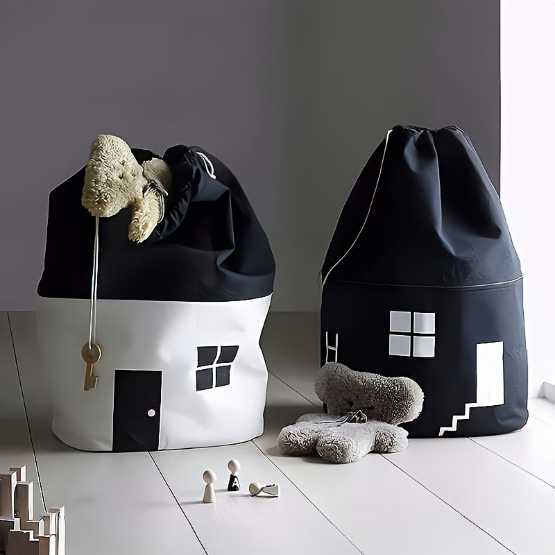 Large Canvas Drawstring Storage Bag