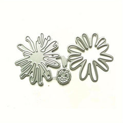 Little Daisy Envelope Greeting Card Frame Cutting Die
