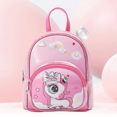 Unicorn Pattern Backpack for Kindergarten Princess Girls