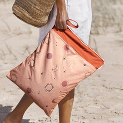 Sun Star Moon Diaper Storage Bag Mommy Beach Travel Waterproof