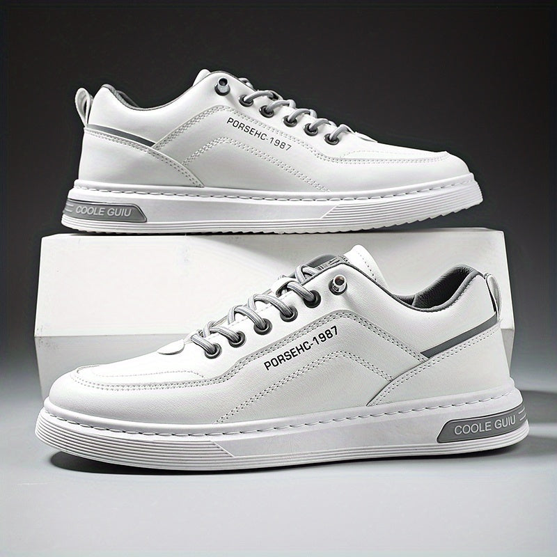 Men's Breathable Lace Up Skate Shoes Casual Sneakers