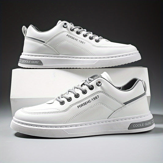 Men's Breathable Lace Up Skate Shoes Casual Sneakers