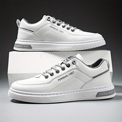 Men's Breathable Lace Up Skate Shoes Casual Sneakers