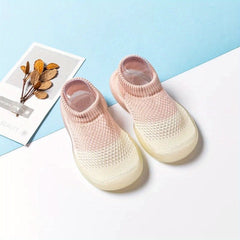 Comfy Slip On Sock Shoes for Baby Girls Non Slip Walking Shoes