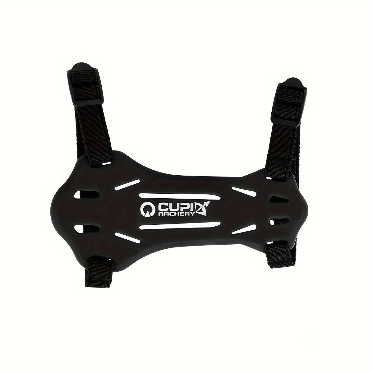Adjustable Protective Rubber Arm Guards Bracer with 2 Straps