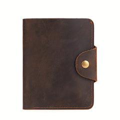 Men's Leather Money Clip Wallet Card Holder Coin Purse