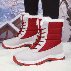 Women's Non-slip Snow Boots Warm Hiking Boots