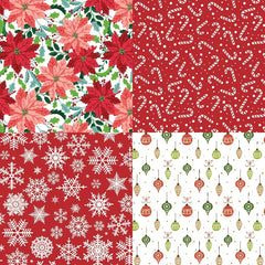 6 inch Retro Christmas Scrapbook Paper DIY Photo Album Journal Diary