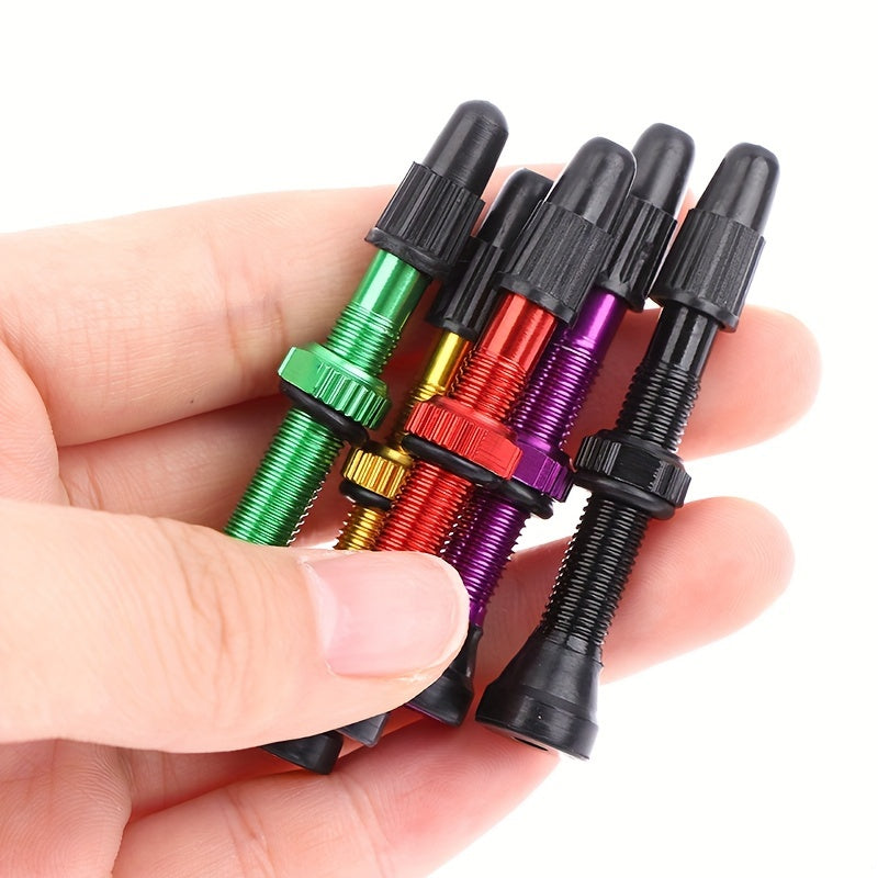 1Pc MTB Vacuum Valve Aluminum Tubeless French Valve