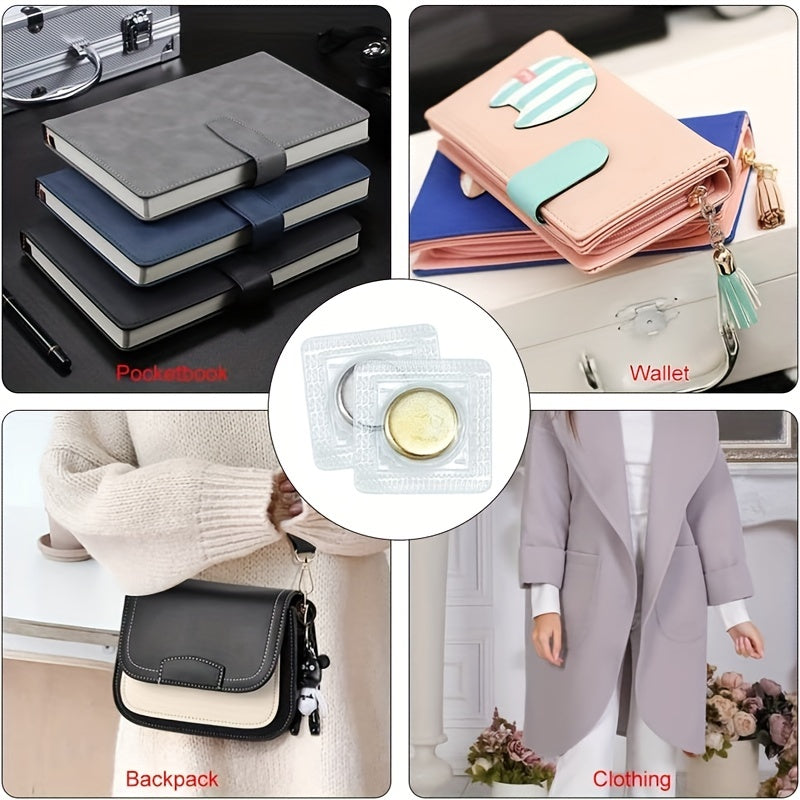 10 Pairs Concealed Magnetic Snap Button For Handbag Clothes Handicrafts