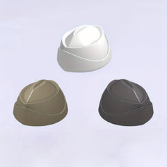 12pcs Mini Character Shaped Military Caps Building Blocks Set