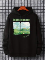 'Masked' Print Hoodie for Men