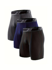 HOPLYNN 3 Packs Men's Stretch Running Shorts Underpants