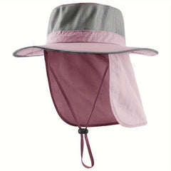 Wide Brim Sun Hat UPF 50 Hiking Fishing Gardening