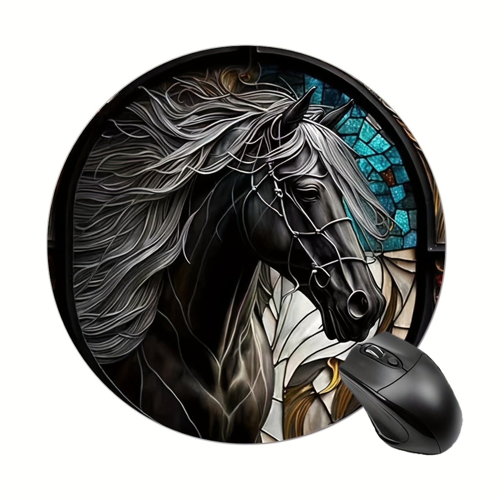 Horse Gaming Mouse Pad Non Slip Waterproof Mouse Pad