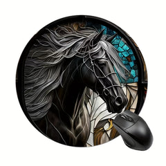 Horse Gaming Mouse Pad Non Slip Waterproof Mouse Pad