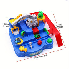 Plastic Car Adventure Inertia Toy Set