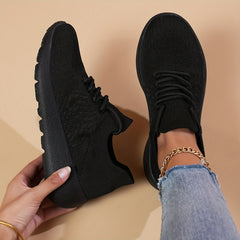 Breathable Lightweight Woven Shoes Non Slip Running Sneakers