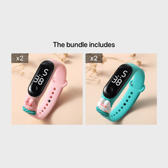 Rabbit Electronic Watch for Kids Non-Smart Touch Screen Wristband