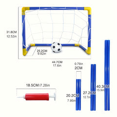Durable Portable Soccer Goal Set Indoor Outdoor