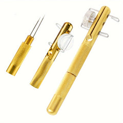 Aluminum Fishhook Knot Tying Device Fishing Line Hook Tier