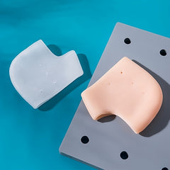 Heel Cups Plantar Fasciitis Heel Protectors Soft Silicone Gel Cushion