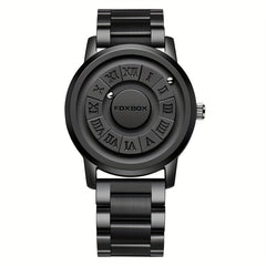 Women's Stainless Steel Bead Quartz Watch Magnetic Waterproof Clock