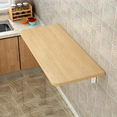 Wall Mounted Folding Table 18mm Thick Solid Wood Layer Board