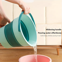 Lightweight Folding Bucket 10L Capacity Outdoor Camping & Car Wash