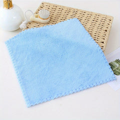 5pcs Microfiber Dish Cloths Absorbent Towels Strong Stain Removal