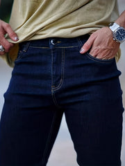 Men's Classic Slim Fit Stretch Denim Jeans