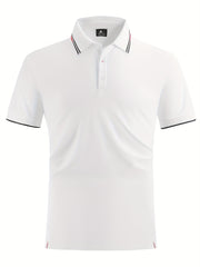Men's Breathable Polo Shirt for Summer Sports - Quick Drying & Comfortable