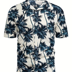 Men's Hawaiian Graphic Print Short Sleeve Shirts