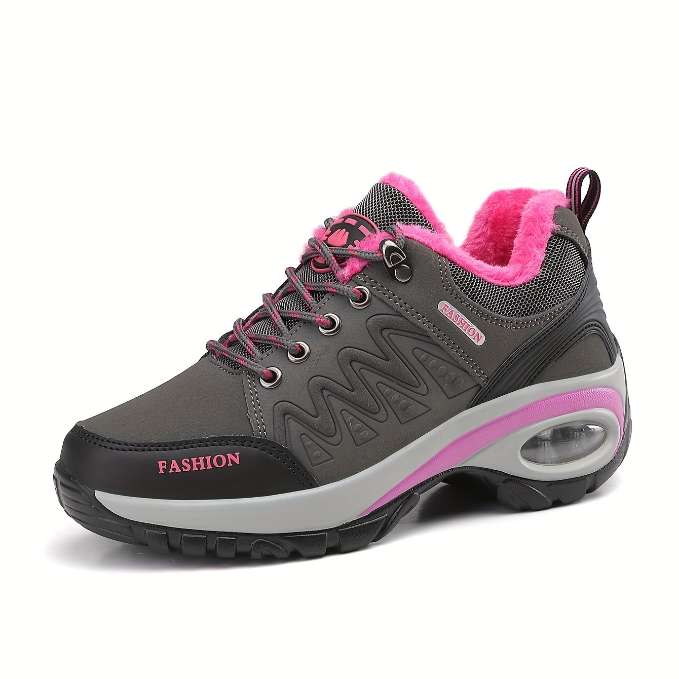 Women's Warm Hiking Shoes Non slip Breathable Winter Athletic Shoe