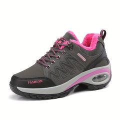 Women's Warm Hiking Shoes Non slip Breathable Winter Athletic Shoe