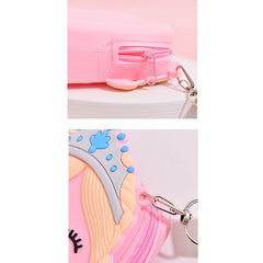 Unicorn Messenger Bag Coin Purse & Fidget Toy Set